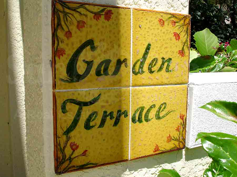 Garden Terrace Signage